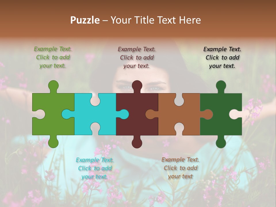 Dinner Vertical Looking PowerPoint Template