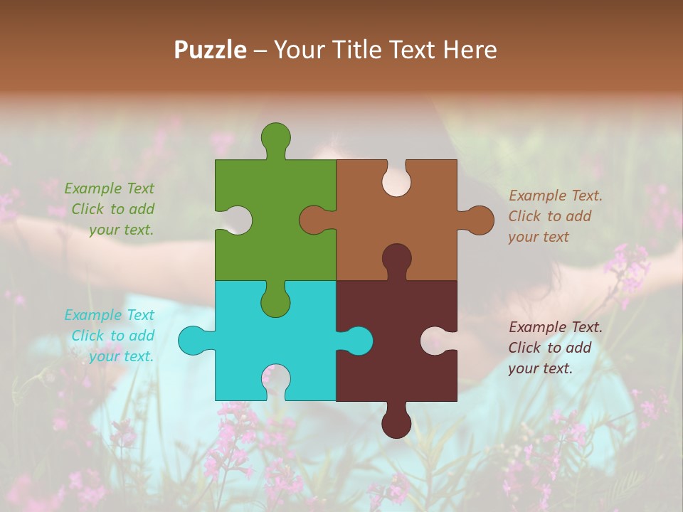 Dinner Vertical Looking PowerPoint Template