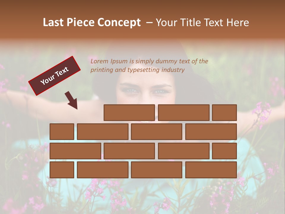 Dinner Vertical Looking PowerPoint Template
