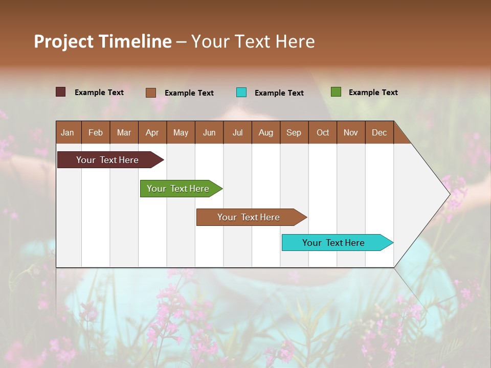 Dinner Vertical Looking PowerPoint Template