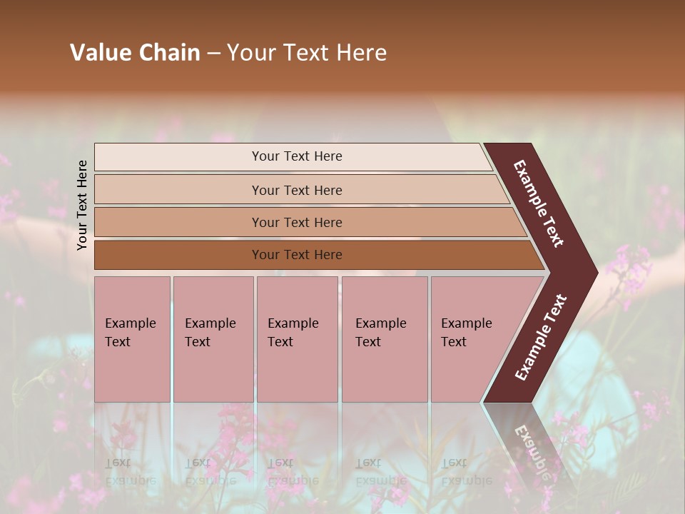 Dinner Vertical Looking PowerPoint Template