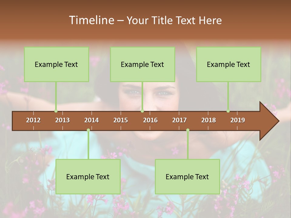 Dinner Vertical Looking PowerPoint Template