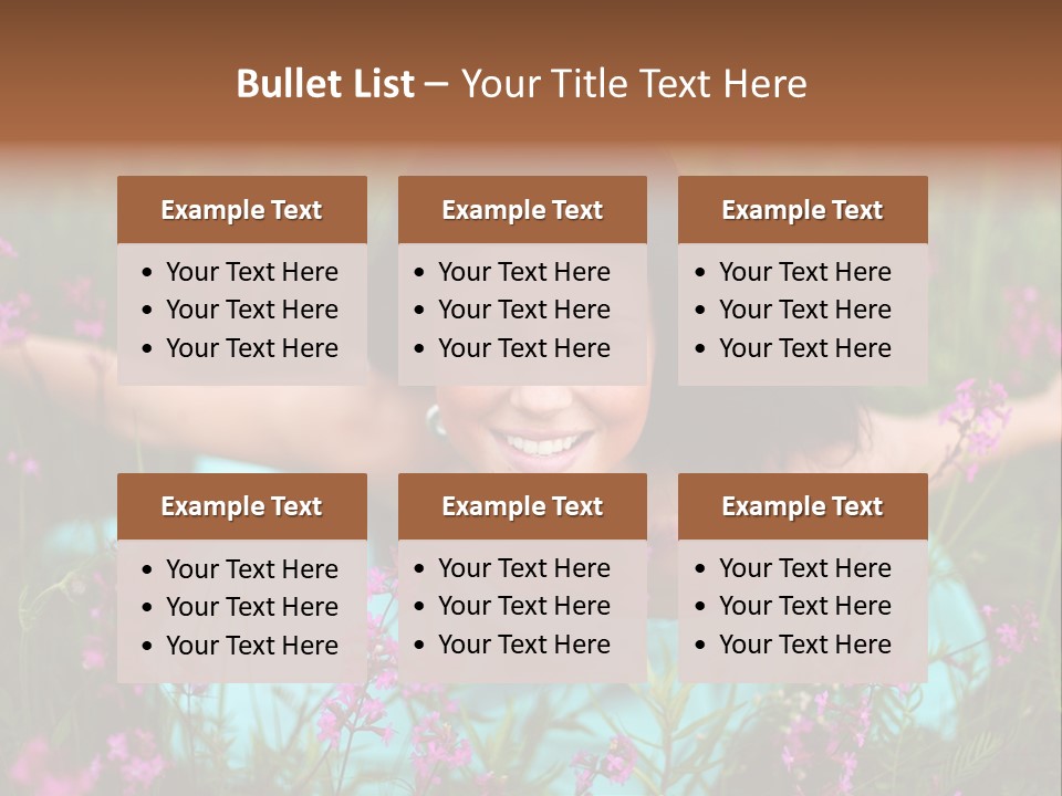 Dinner Vertical Looking PowerPoint Template