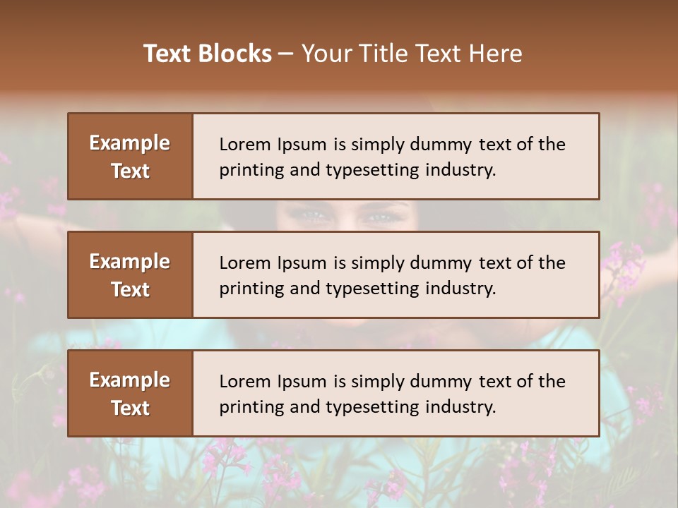 Dinner Vertical Looking PowerPoint Template