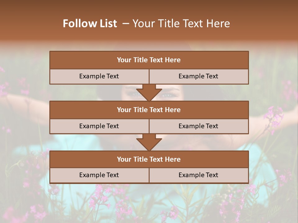 Dinner Vertical Looking PowerPoint Template
