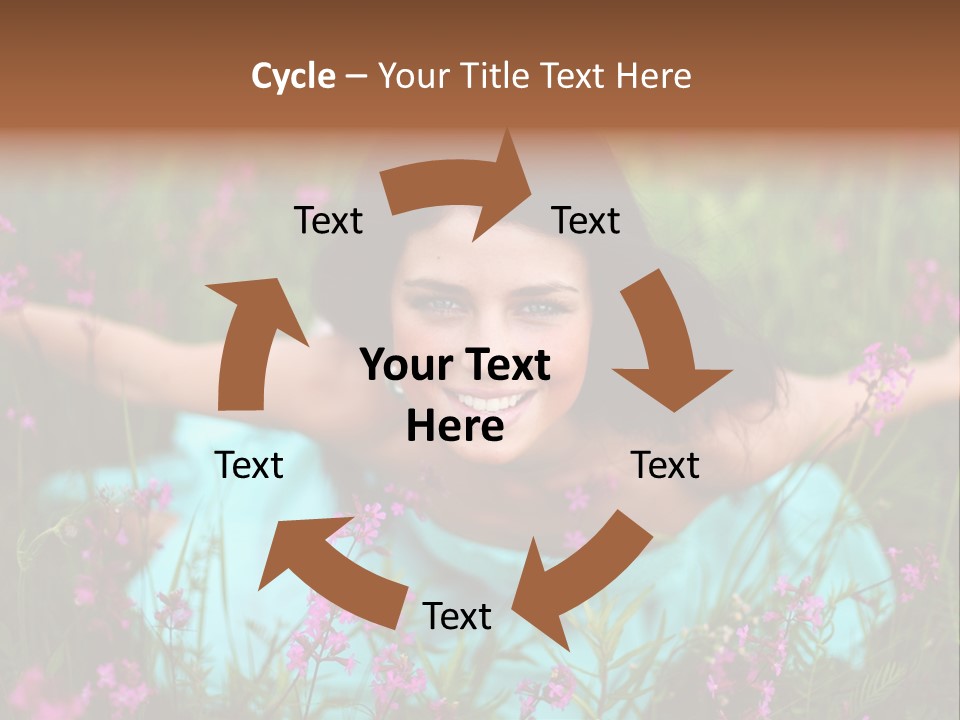 Dinner Vertical Looking PowerPoint Template