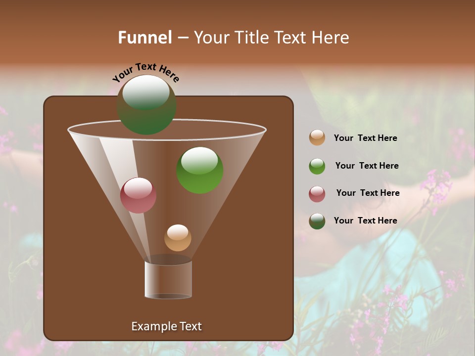 Dinner Vertical Looking PowerPoint Template