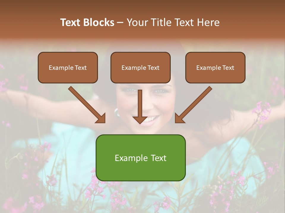 Dinner Vertical Looking PowerPoint Template