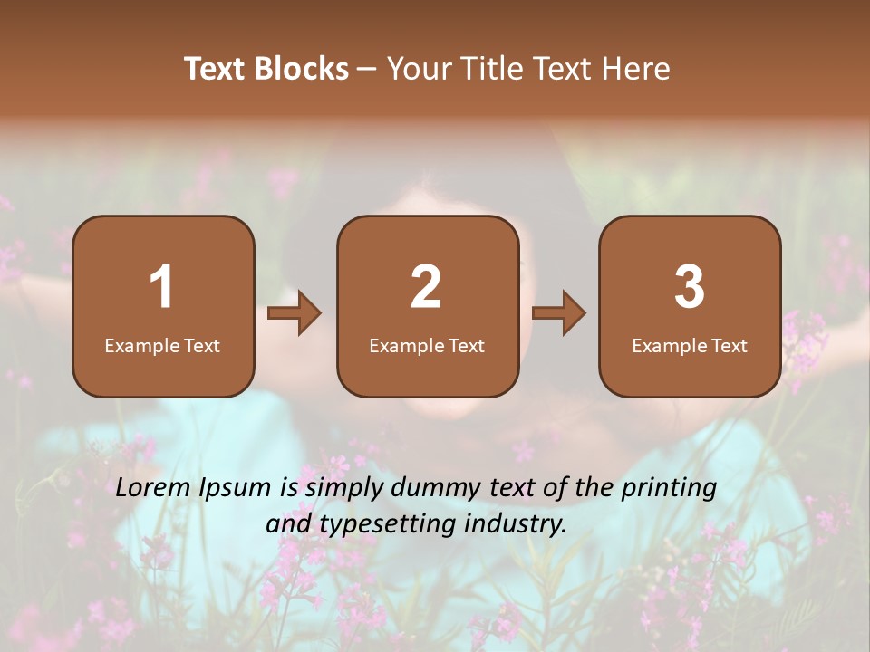 Dinner Vertical Looking PowerPoint Template