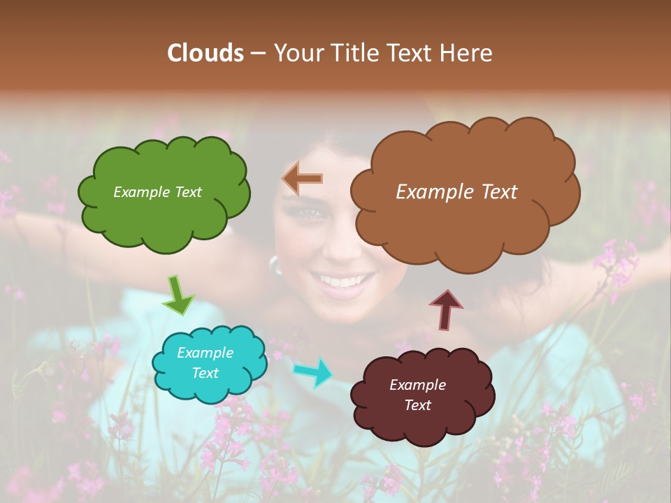 Dinner Vertical Looking PowerPoint Template