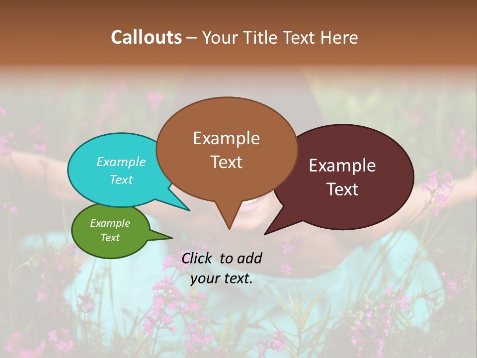 Dinner Vertical Looking PowerPoint Template