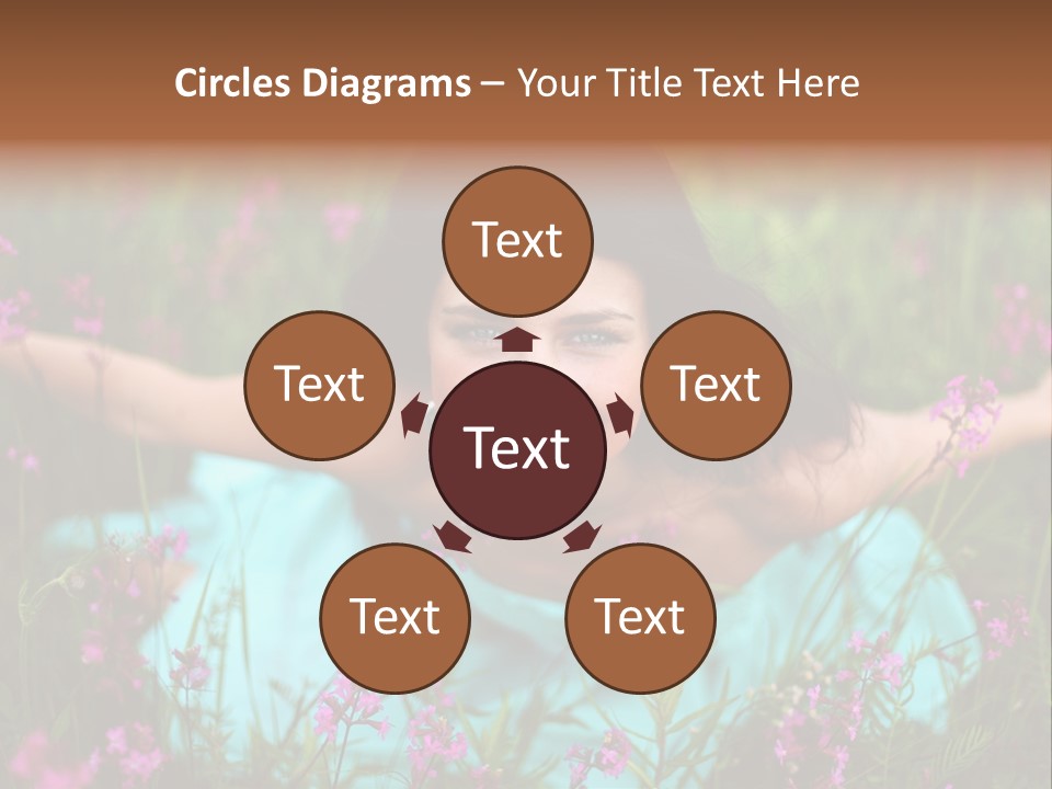 Dinner Vertical Looking PowerPoint Template