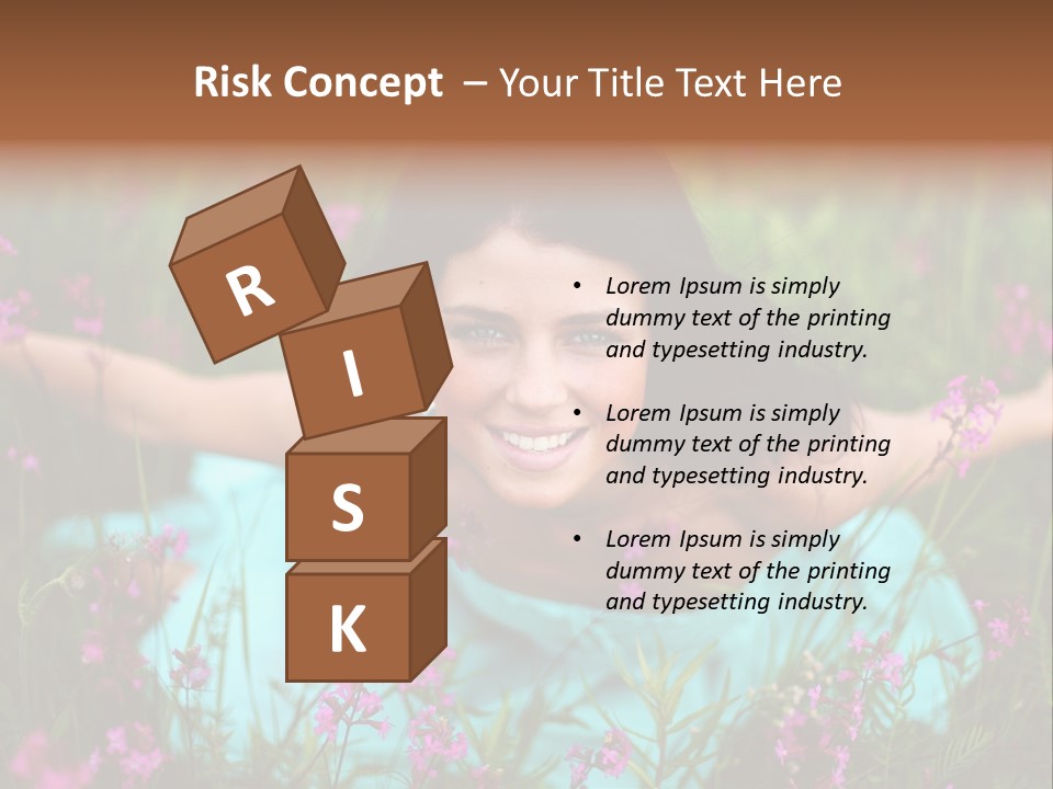 Dinner Vertical Looking PowerPoint Template