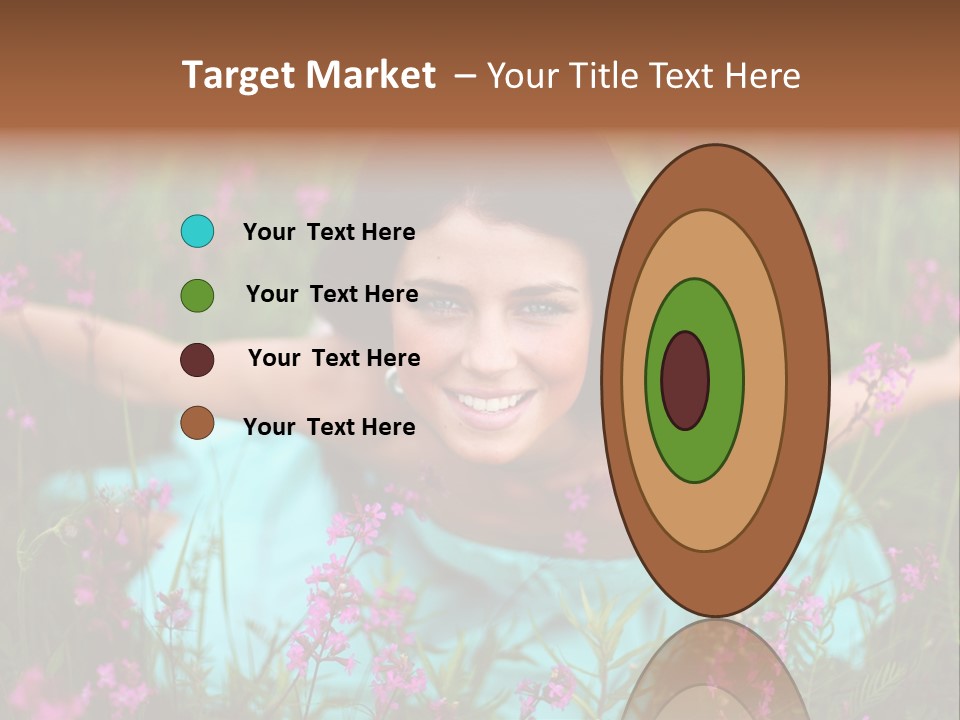 Dinner Vertical Looking PowerPoint Template