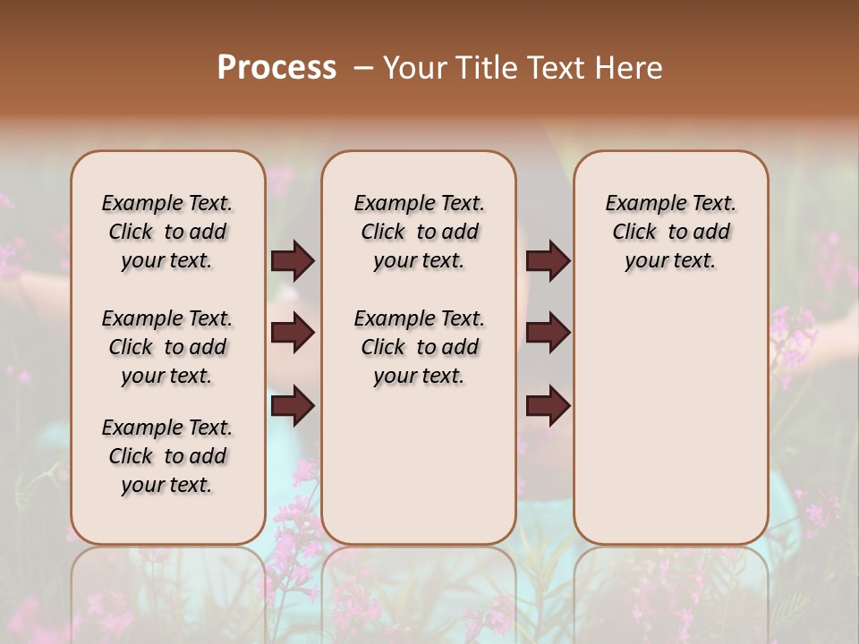 Dinner Vertical Looking PowerPoint Template