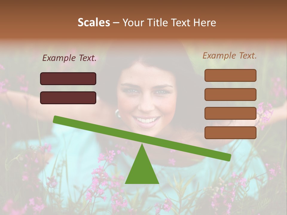 Dinner Vertical Looking PowerPoint Template