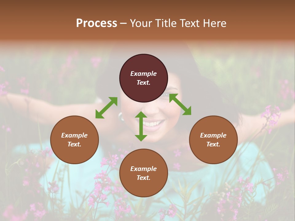 Dinner Vertical Looking PowerPoint Template