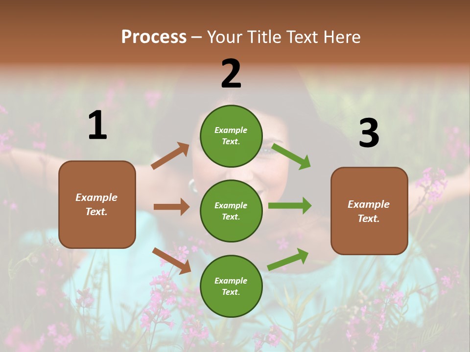 Dinner Vertical Looking PowerPoint Template