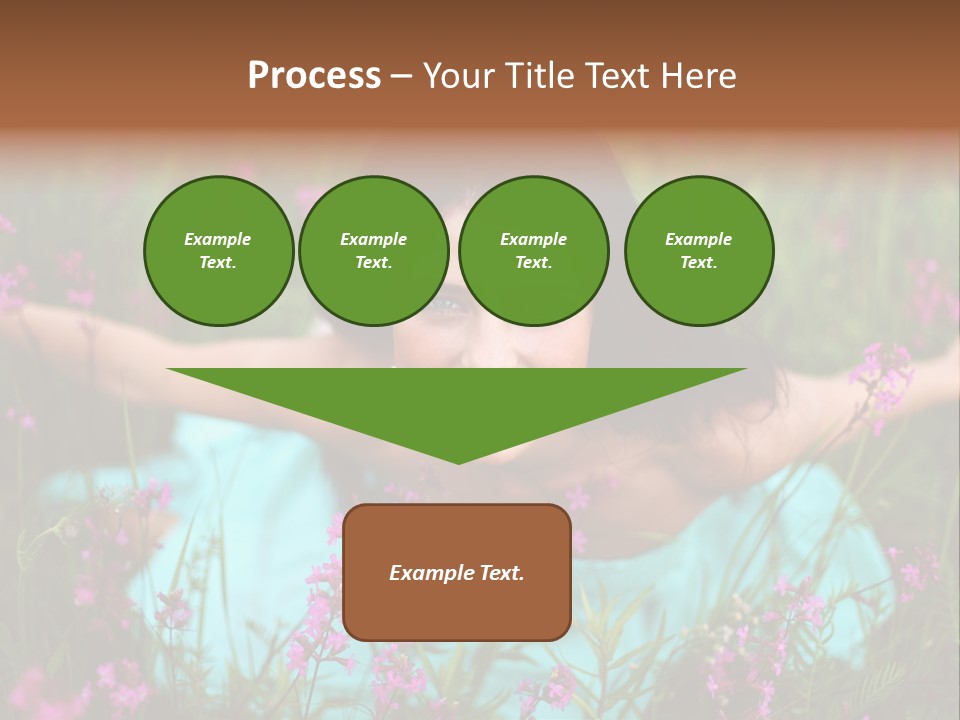 Dinner Vertical Looking PowerPoint Template