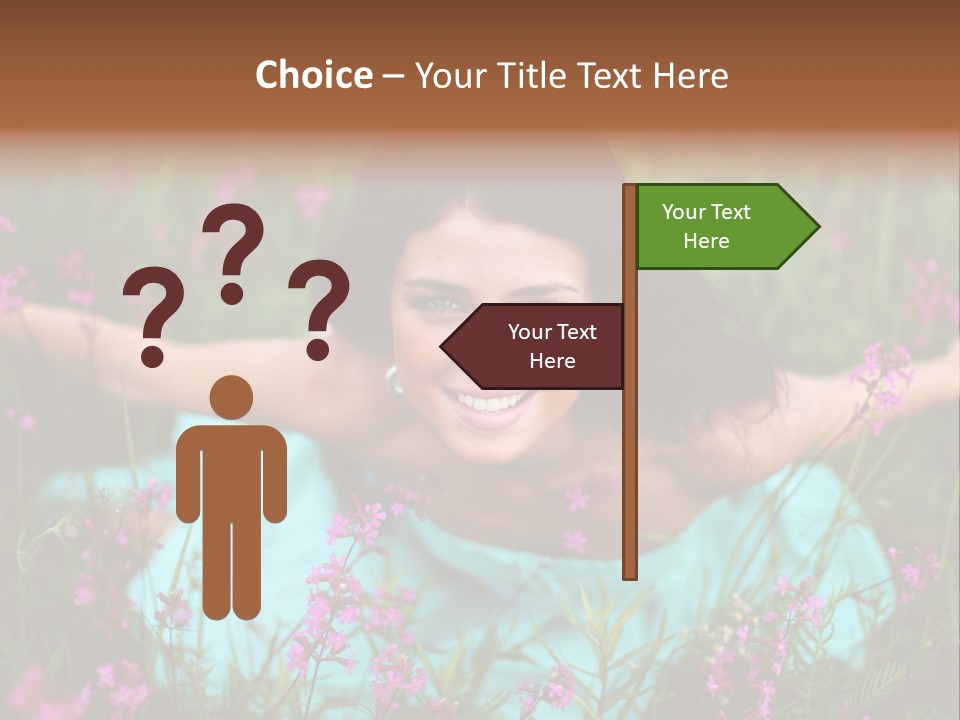 Dinner Vertical Looking PowerPoint Template