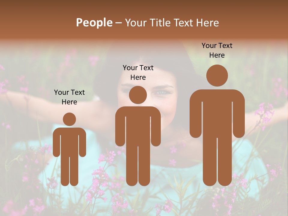 Dinner Vertical Looking PowerPoint Template