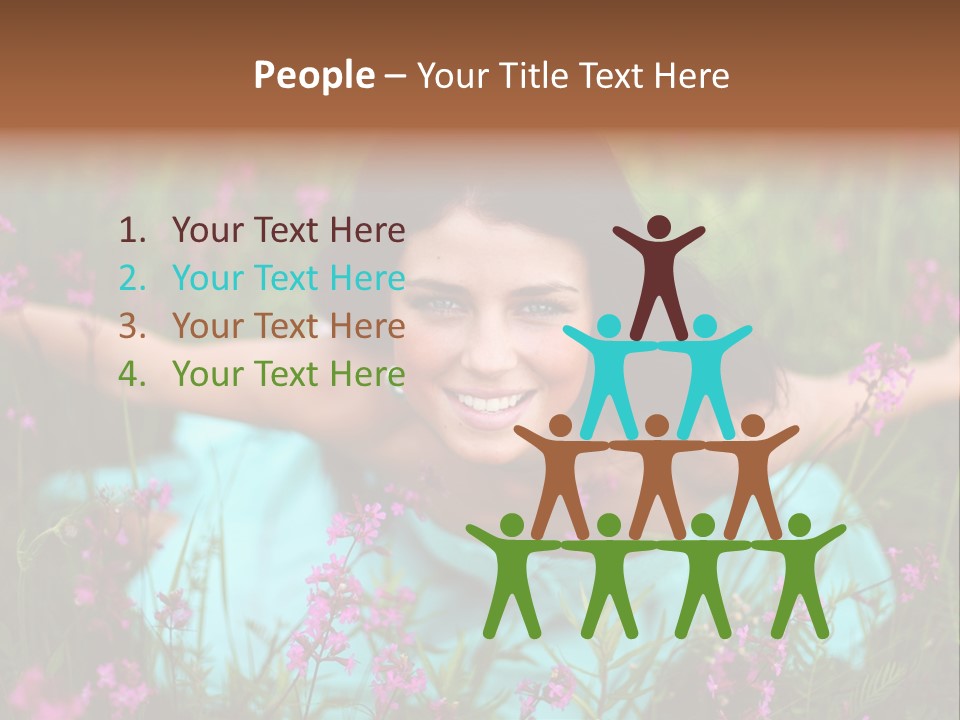 Dinner Vertical Looking PowerPoint Template