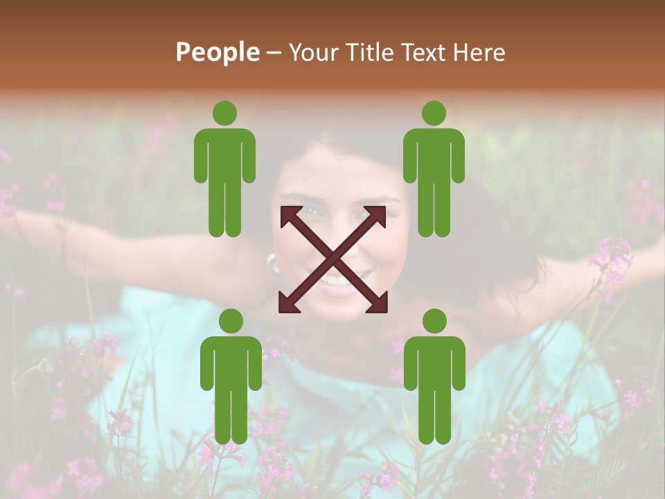 Dinner Vertical Looking PowerPoint Template