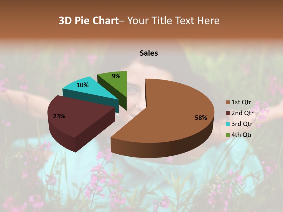 Dinner Vertical Looking PowerPoint Template