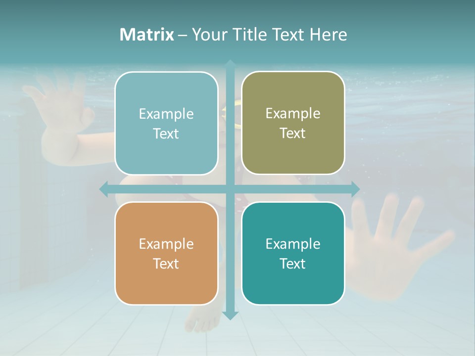 Dive Cheerful Cute PowerPoint Template