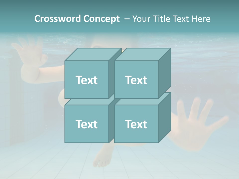 Dive Cheerful Cute PowerPoint Template