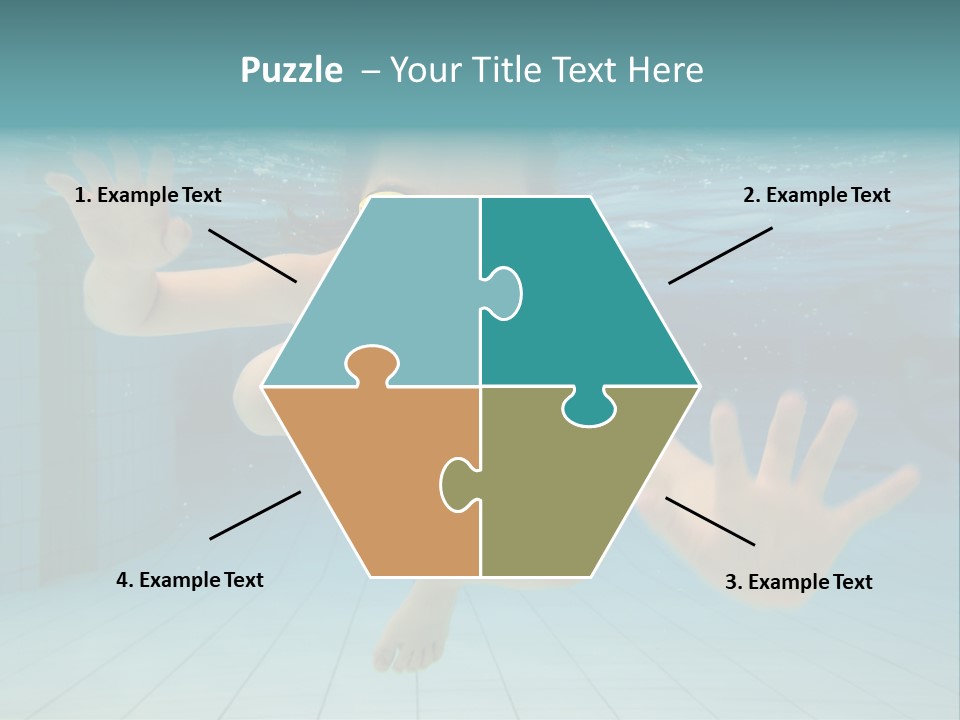 Dive Cheerful Cute PowerPoint Template