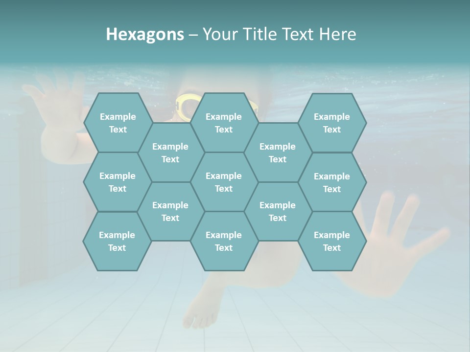 Dive Cheerful Cute PowerPoint Template