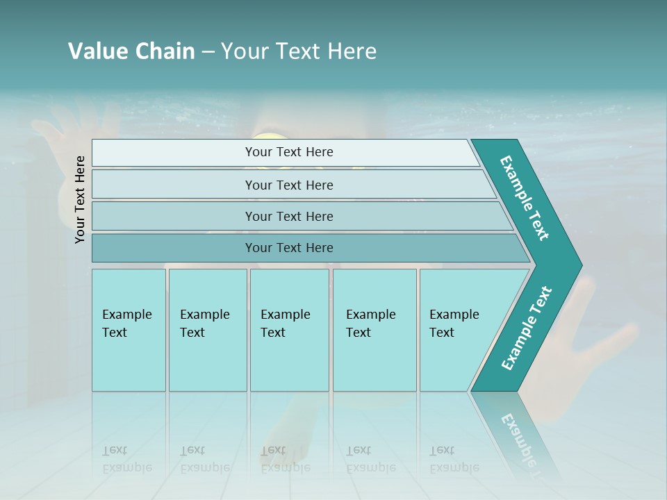 Dive Cheerful Cute PowerPoint Template