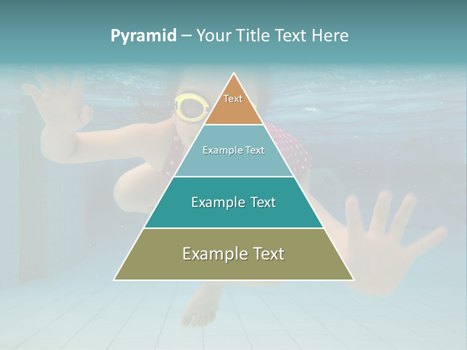 Dive Cheerful Cute PowerPoint Template