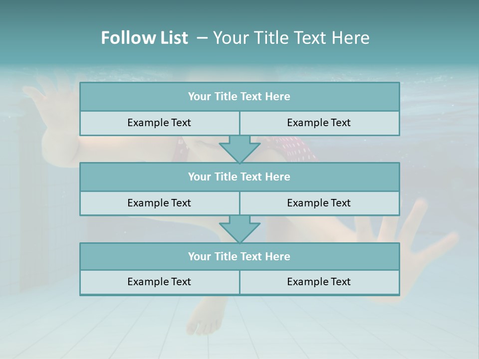 Dive Cheerful Cute PowerPoint Template