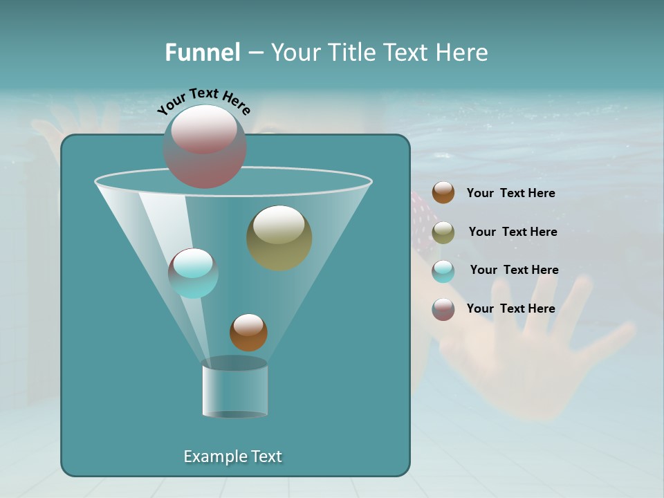 Dive Cheerful Cute PowerPoint Template