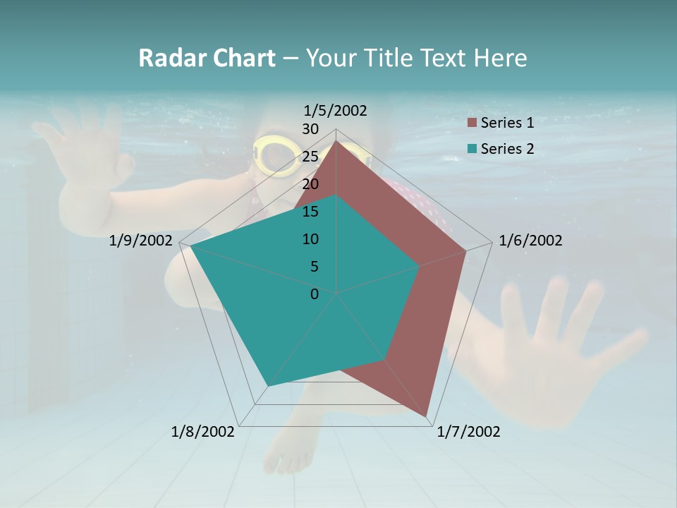 Dive Cheerful Cute PowerPoint Template