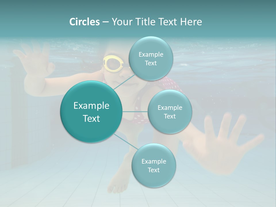 Dive Cheerful Cute PowerPoint Template