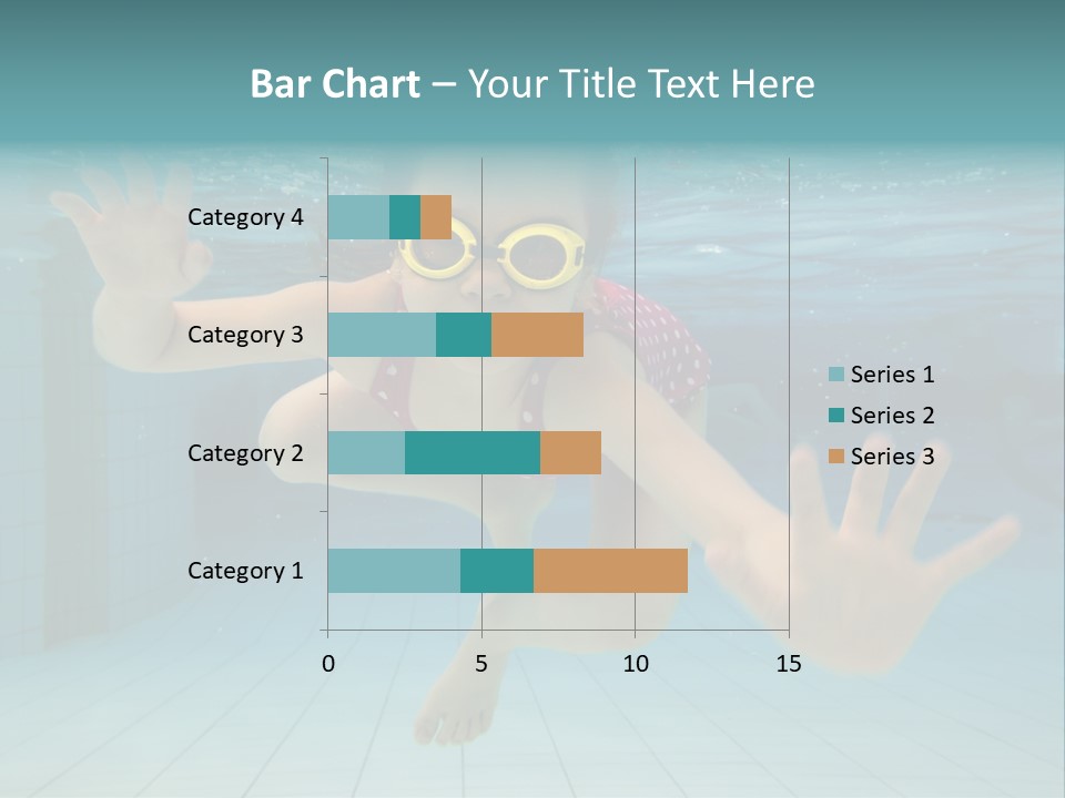 Dive Cheerful Cute PowerPoint Template