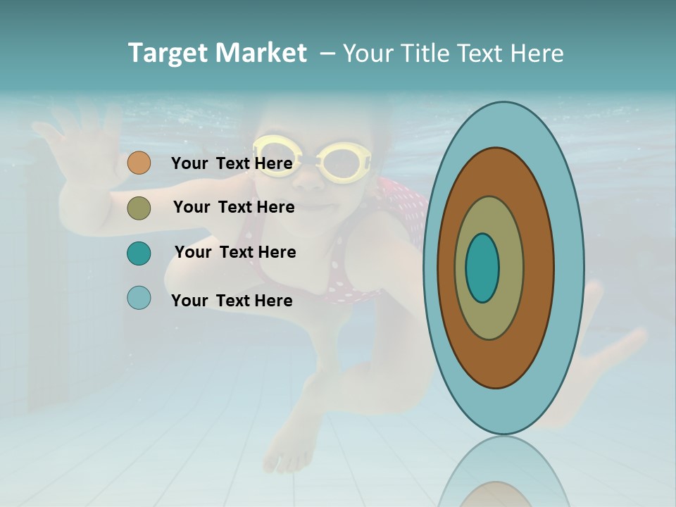 Dive Cheerful Cute PowerPoint Template