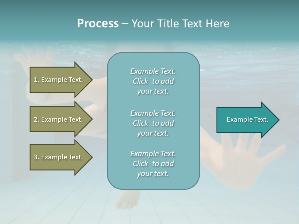 Dive Cheerful Cute PowerPoint Template