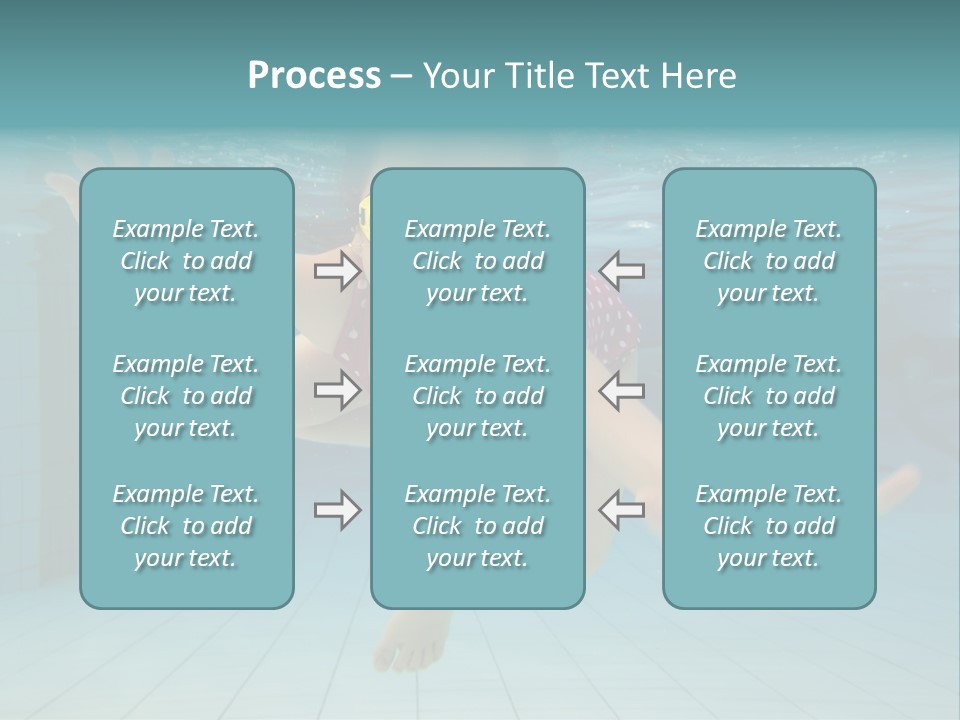 Dive Cheerful Cute PowerPoint Template