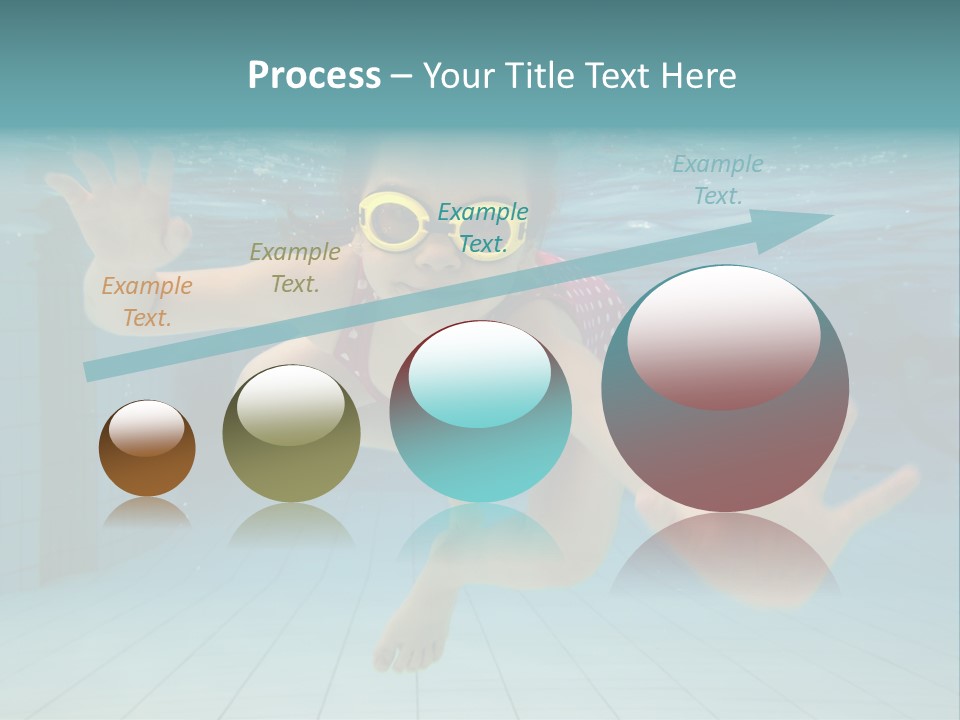 Dive Cheerful Cute PowerPoint Template