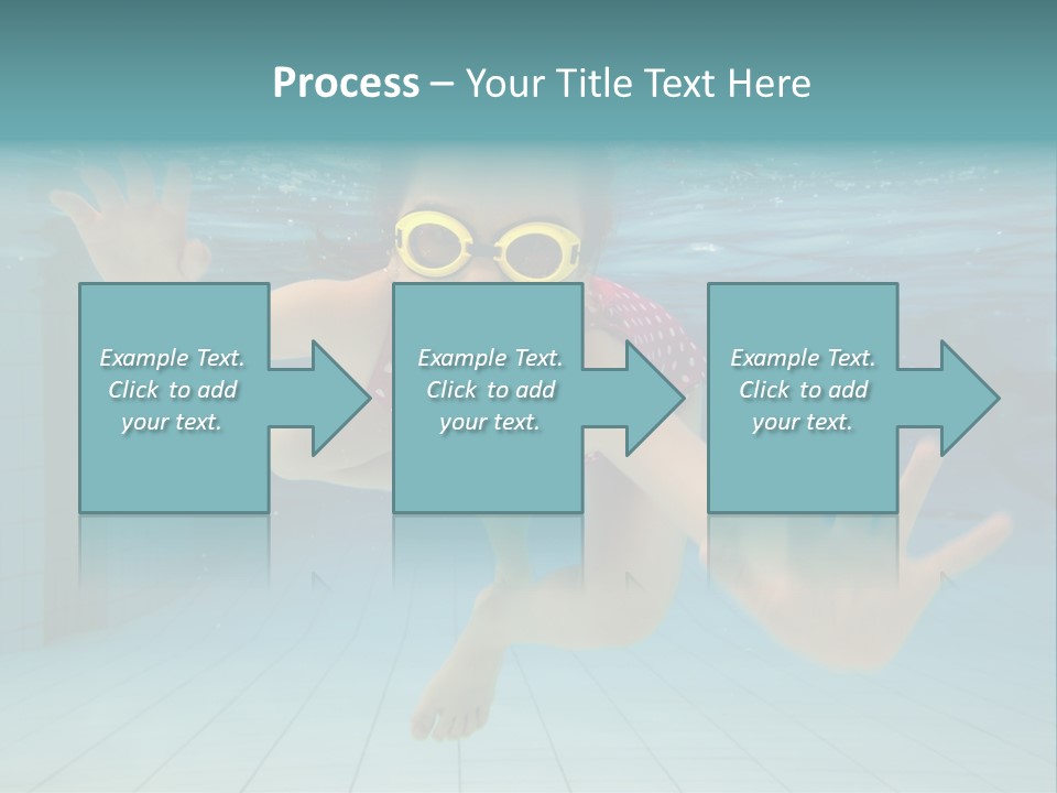 Dive Cheerful Cute PowerPoint Template