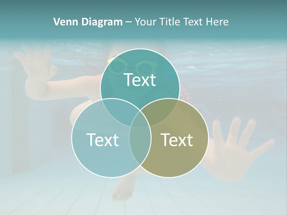 Dive Cheerful Cute PowerPoint Template