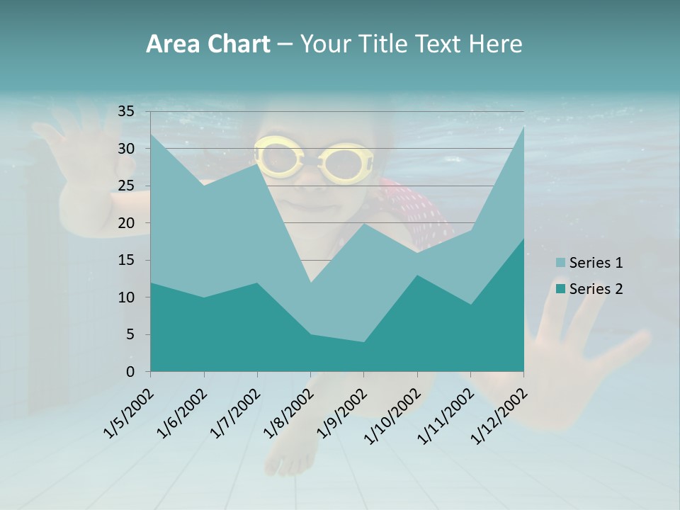 Dive Cheerful Cute PowerPoint Template