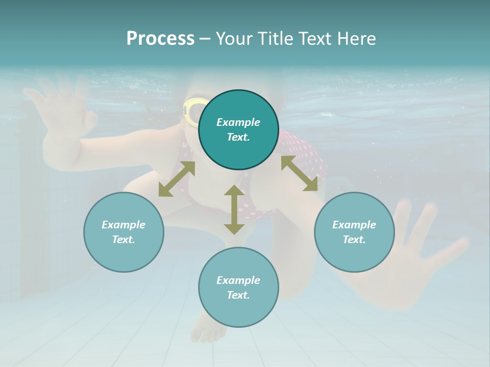 Dive Cheerful Cute PowerPoint Template