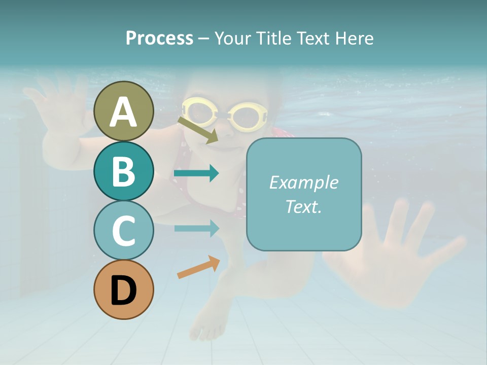Dive Cheerful Cute PowerPoint Template