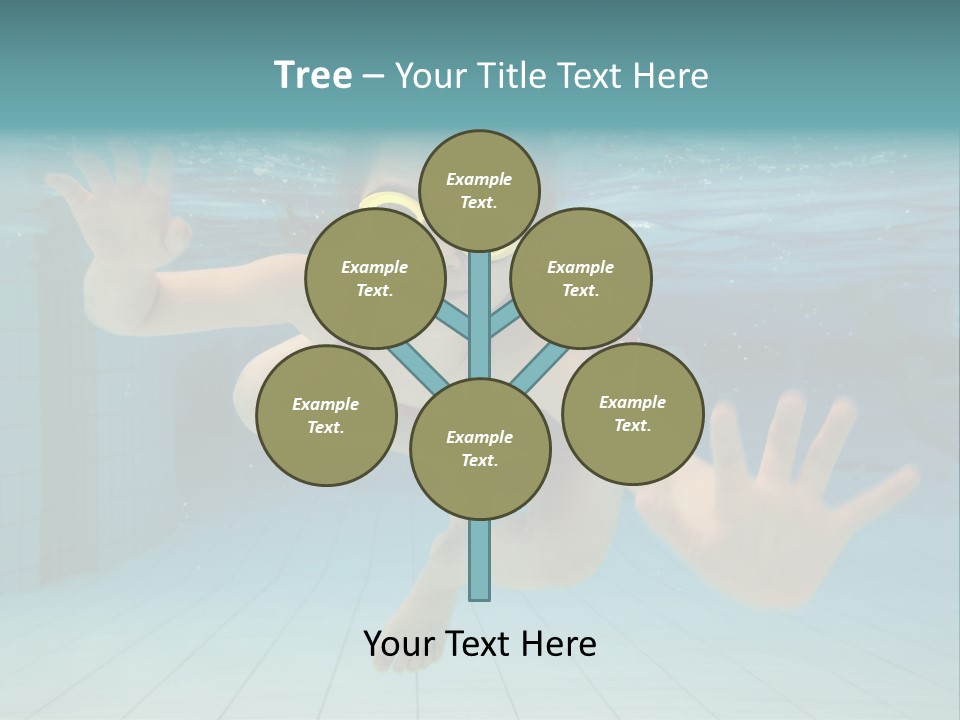 Dive Cheerful Cute PowerPoint Template