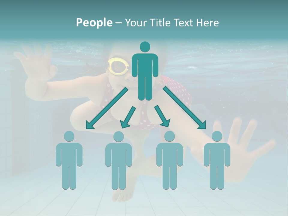 Dive Cheerful Cute PowerPoint Template